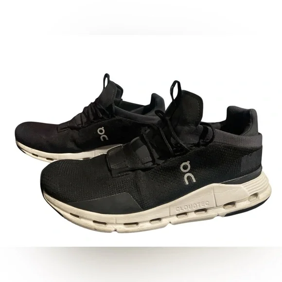 On Running Men's Black Sneakers - Picture 3 of 6